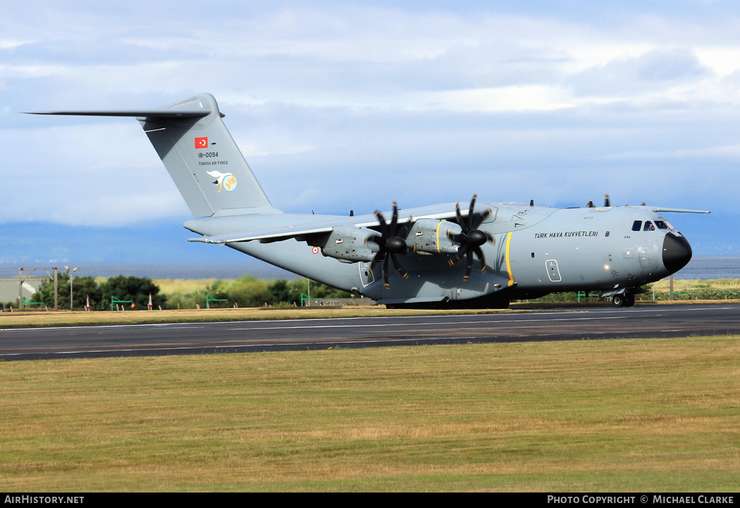 Aircraft Photo of 18-0094 | Airbus A400M Atlas | Turkey - Air Force | AirHistory.net #381109