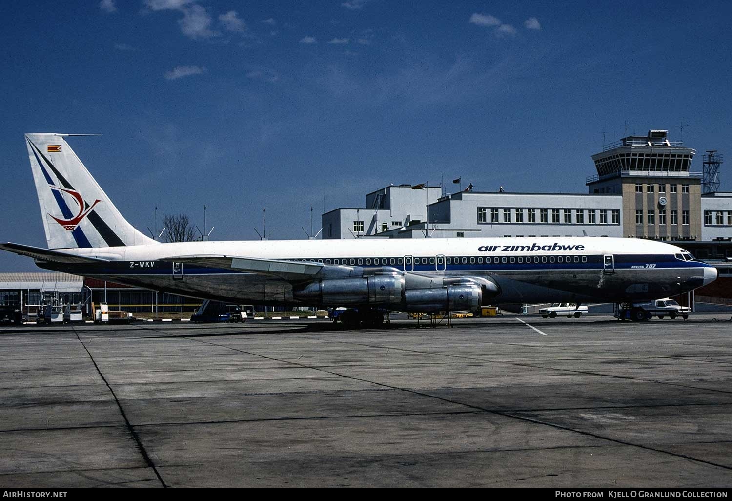 Aircraft Photo of Z-WKV | Boeing 707-330B | Air Zimbabwe | AirHistory.net #381118