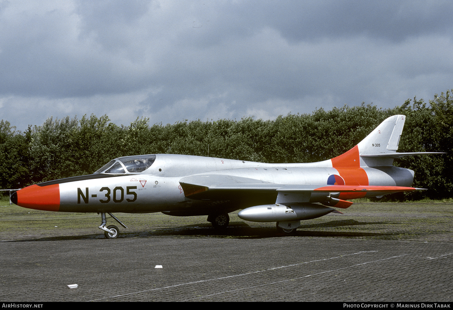 Aircraft Photo of N-305 | Hawker Hunter T7 | Netherlands - Air Force | AirHistory.net #381121