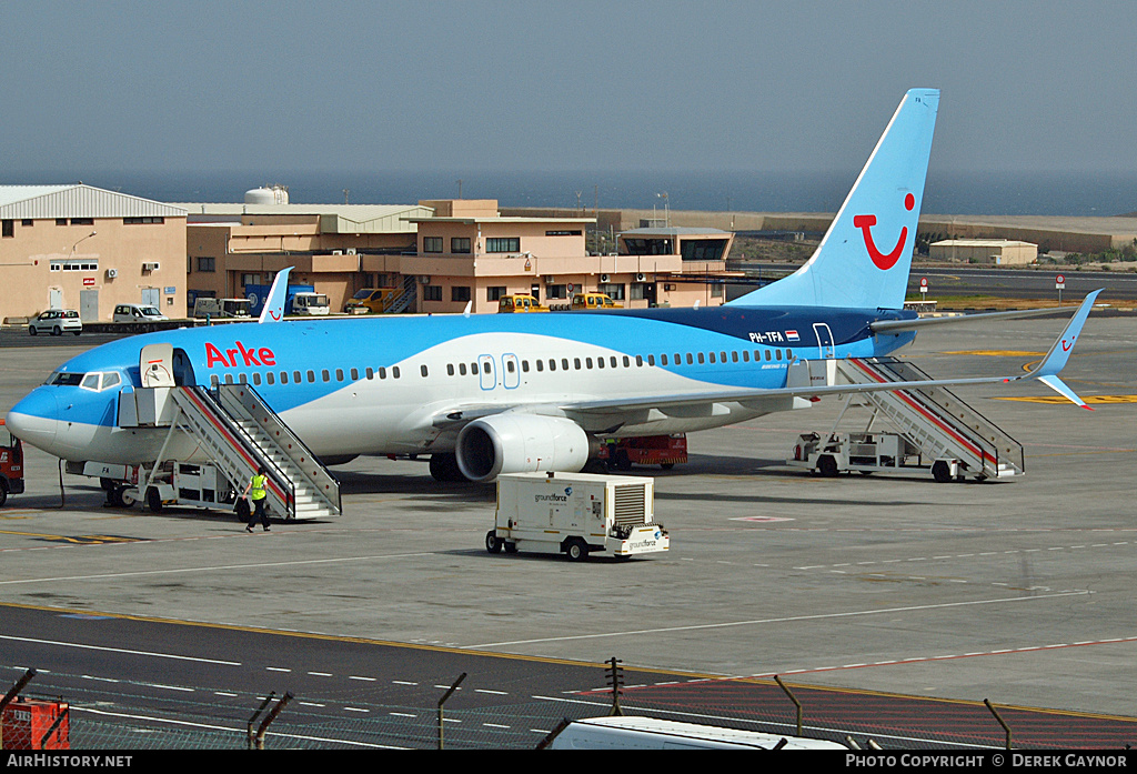 Aircraft Photo of PH-TFA | Boeing 737-8K5 | Arke | AirHistory.net #381122