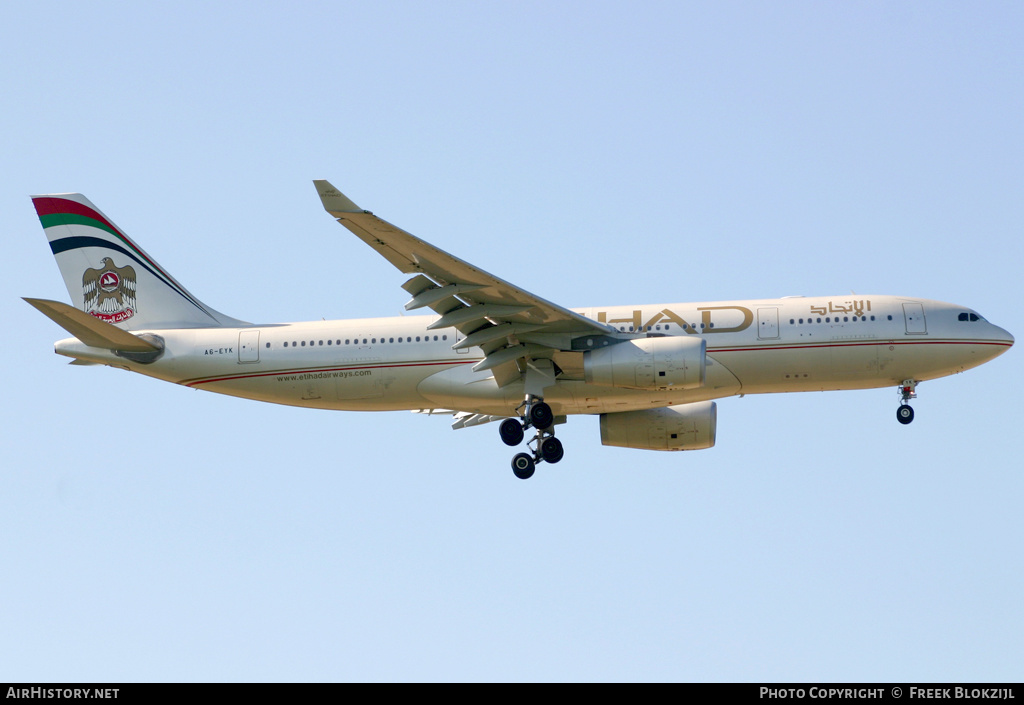 Aircraft Photo of A6-EYK | Airbus A330-243 | Etihad Airways | AirHistory.net #381139