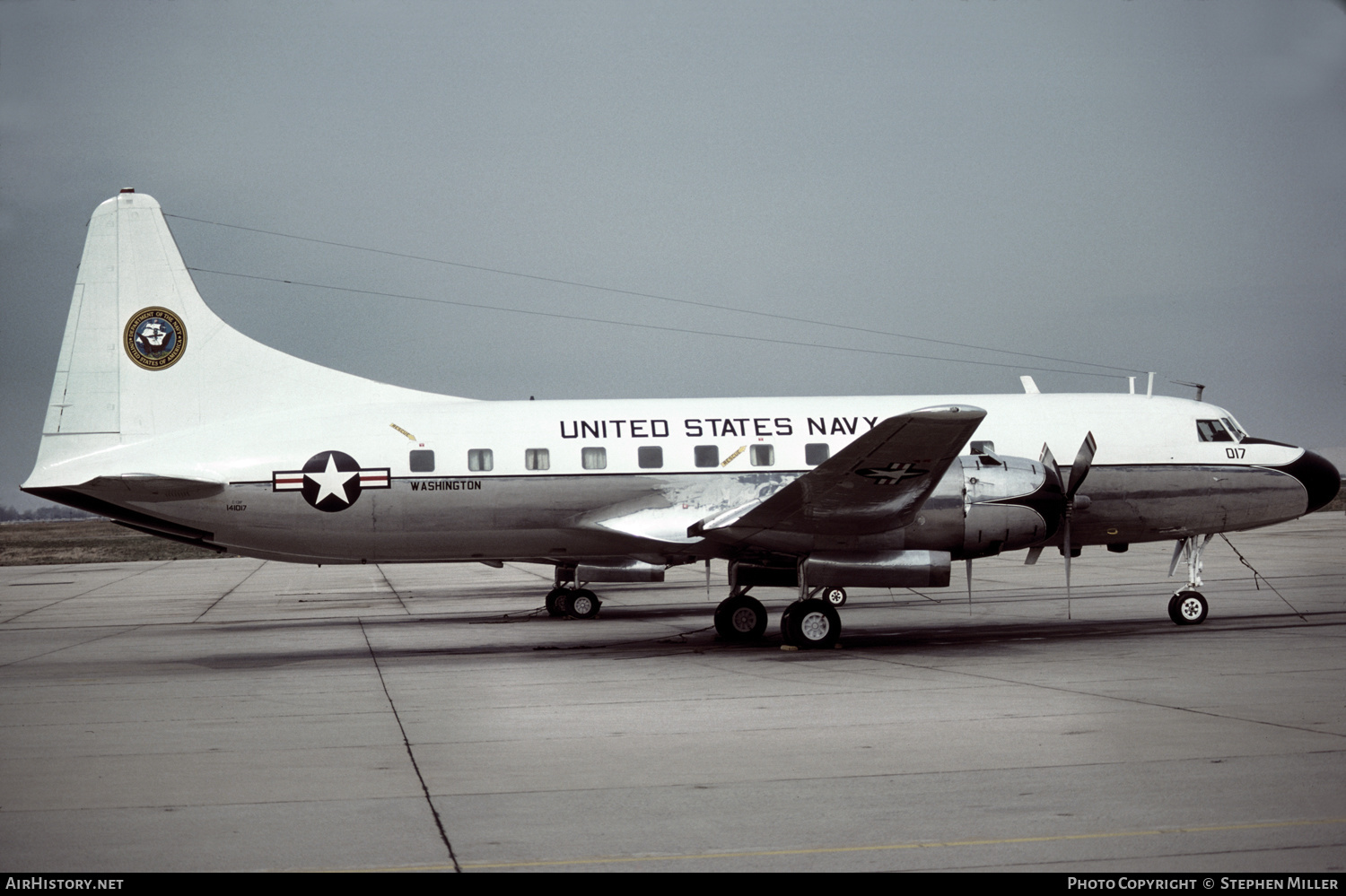 Aircraft Photo of 141017 / 017 | Convair C-131F | USA - Navy | AirHistory.net #381151
