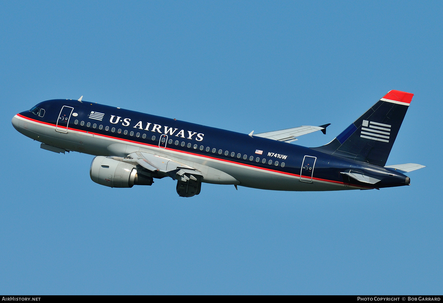 Aircraft Photo of N741UW | Airbus A319-112 | US Airways | AirHistory.net #381156