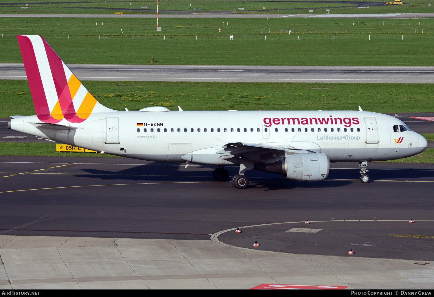 Aircraft Photo of D-AKNN | Airbus A319-112 | Germanwings | AirHistory.net #381177