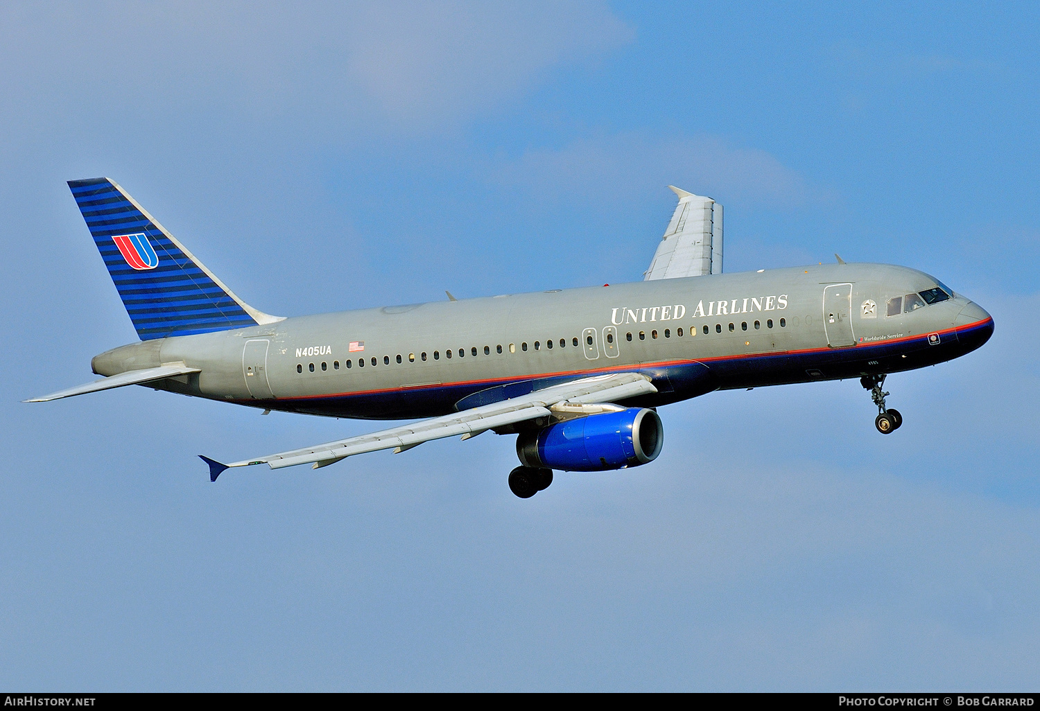 Aircraft Photo of N405UA | Airbus A320-232 | United Airlines | AirHistory.net #381200