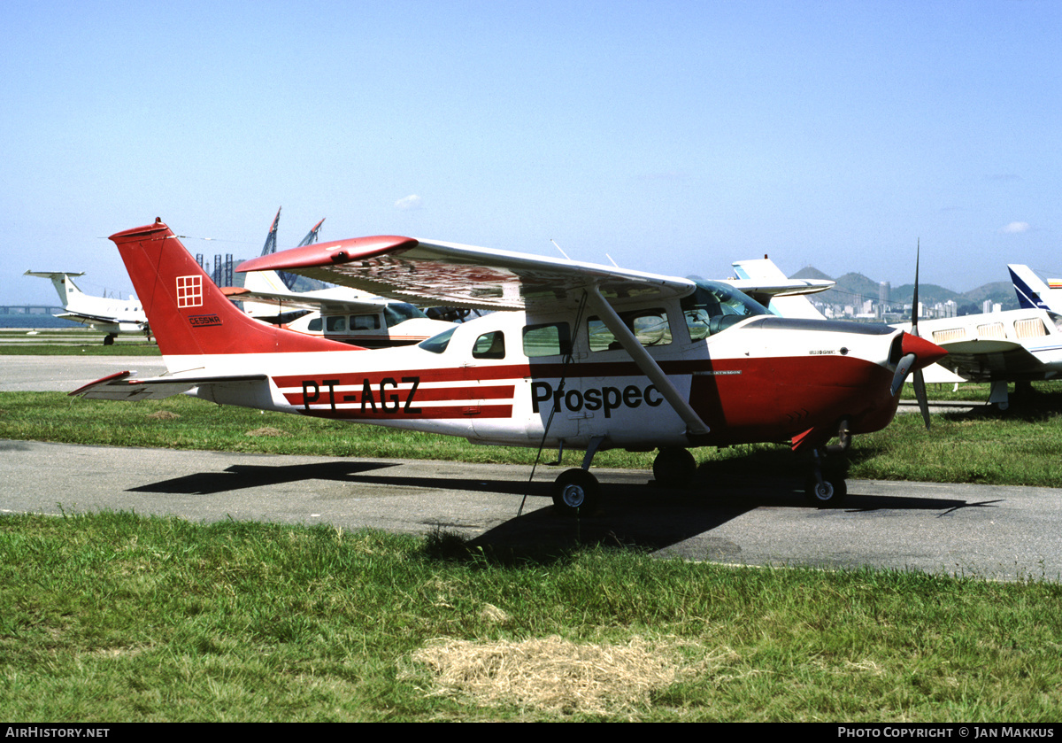 Aircraft Photo of PT-AGZ | Cessna TU206D Turbo Skywagon 206 | Prospec SA - Geologia | AirHistory.net #381218