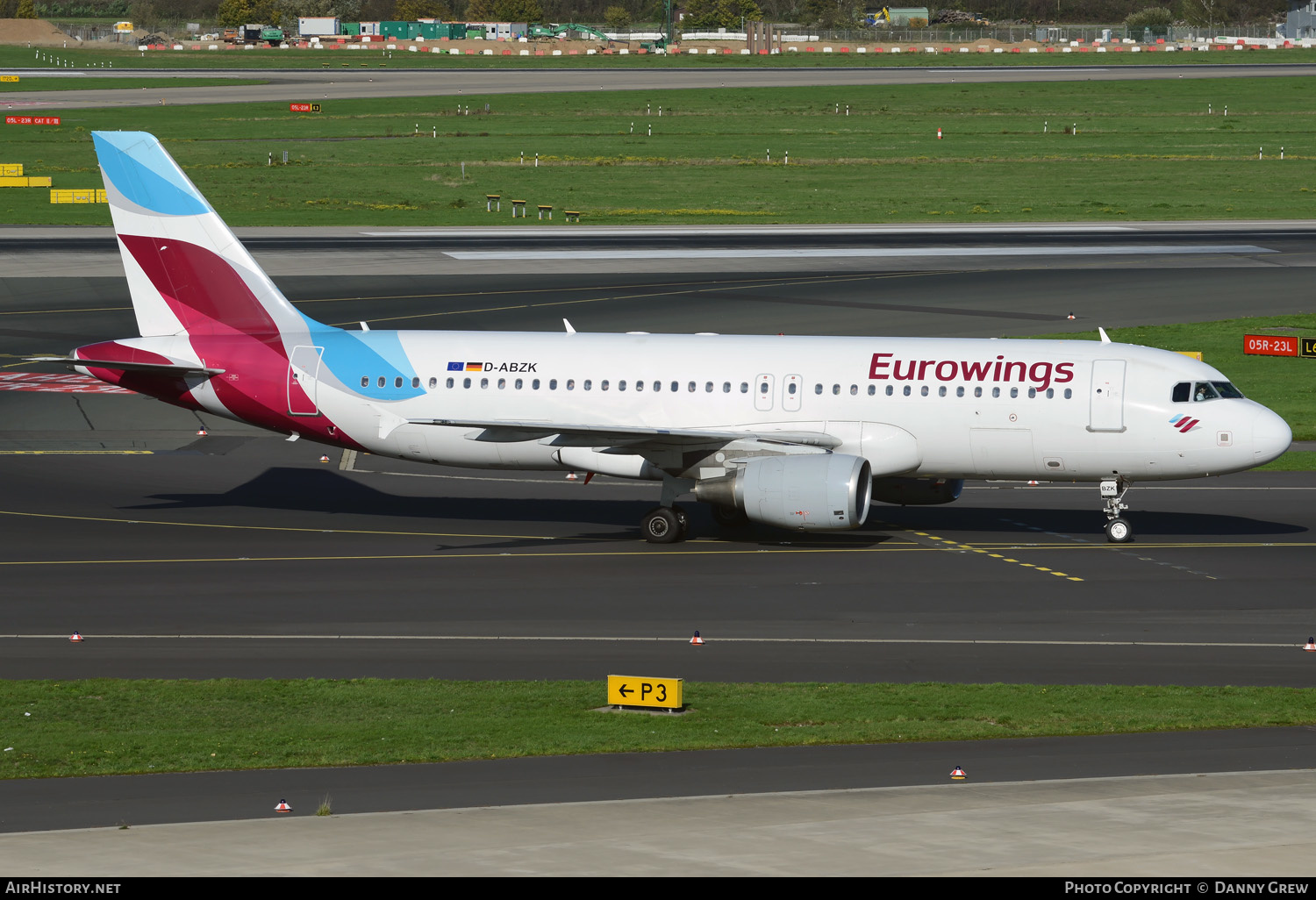 Aircraft Photo of D-ABZK | Airbus A320-216 | Eurowings | AirHistory.net #381223