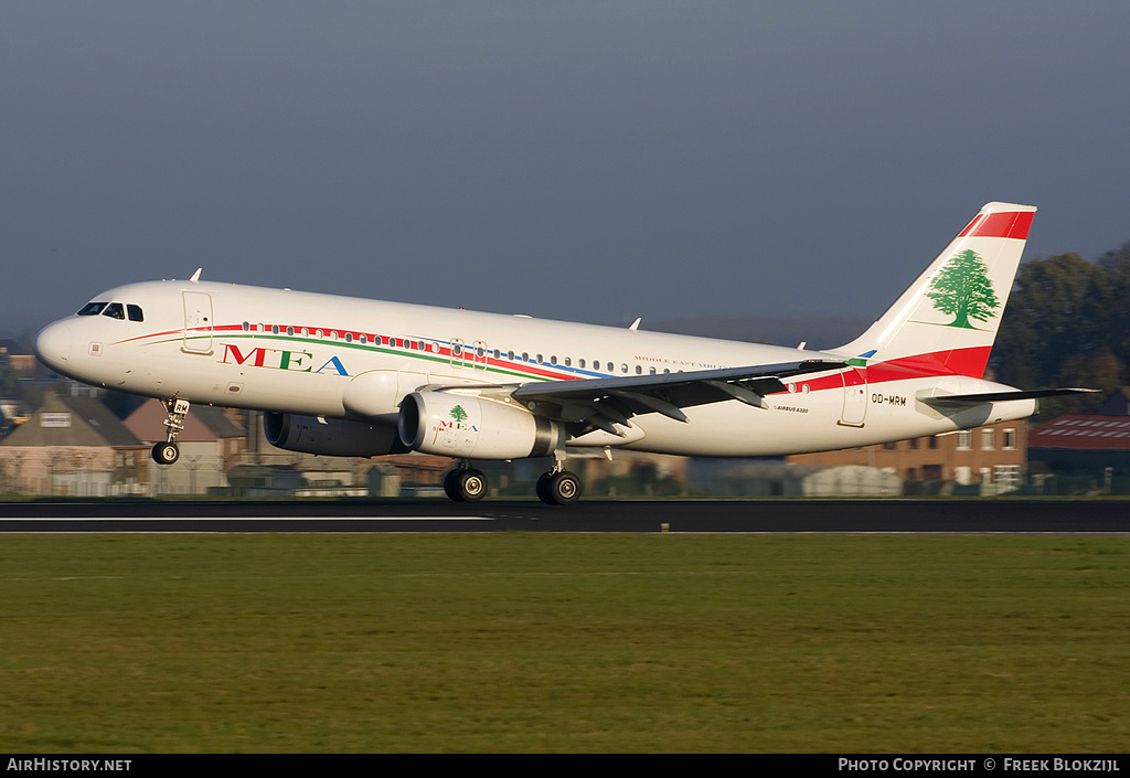 Aircraft Photo of OD-MRM | Airbus A320-232 | MEA - Middle East Airlines | AirHistory.net #381250