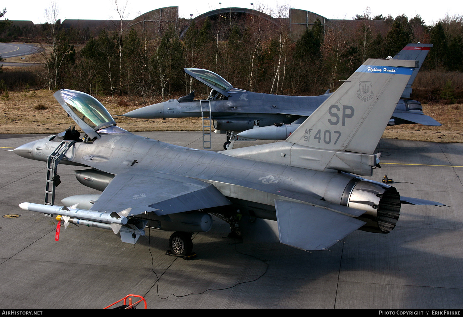 Aircraft Photo of 91-0407 / AF91-407 | Lockheed F-16CJ Fighting Falcon | USA - Air Force | AirHistory.net #381261