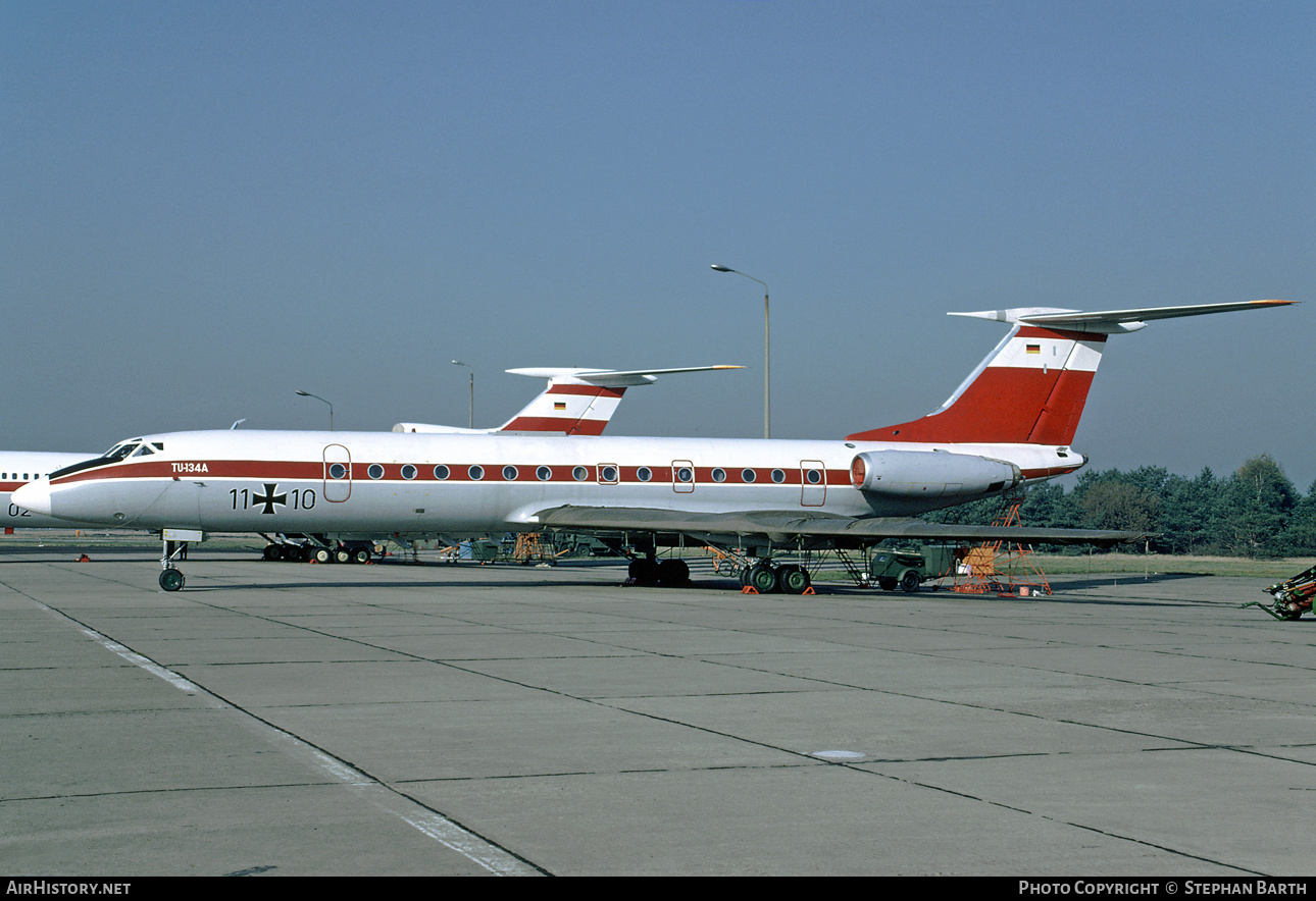 Aircraft Photo of 1110 | Tupolev Tu-134AK | Germany - Air Force | AirHistory.net #381274