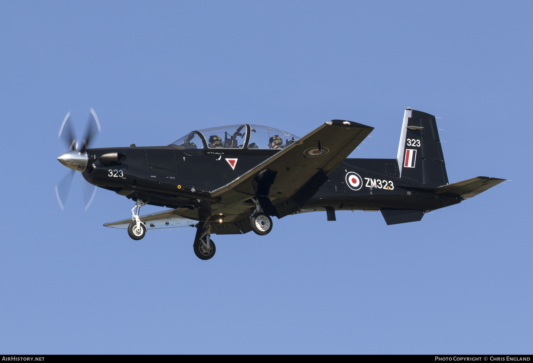 Aircraft Photo of ZM323 | Textron T-6C Texan T1 | UK - Air Force | AirHistory.net #381280