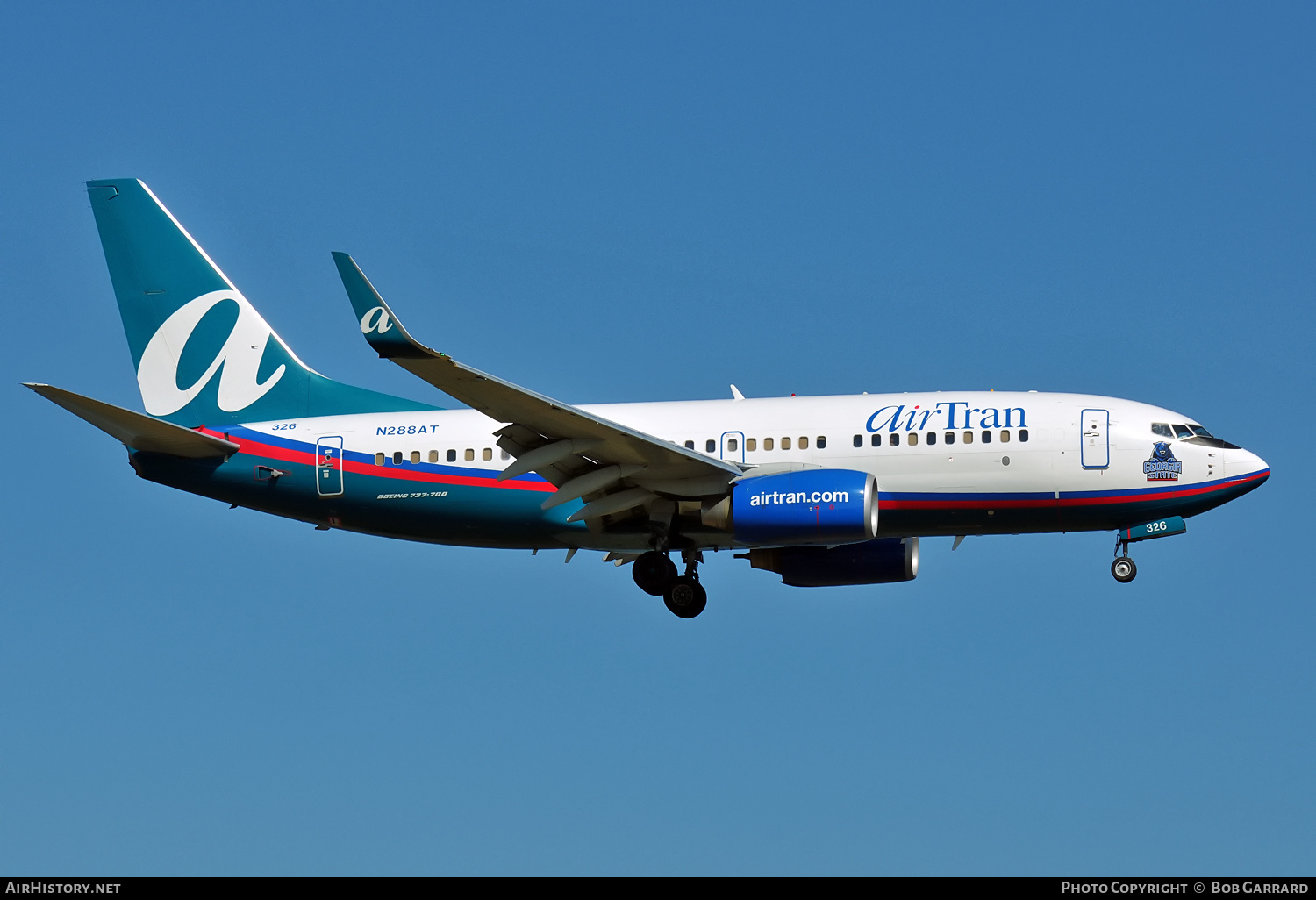 Aircraft Photo of N288AT | Boeing 737-7BD | AirTran | AirHistory.net #381290