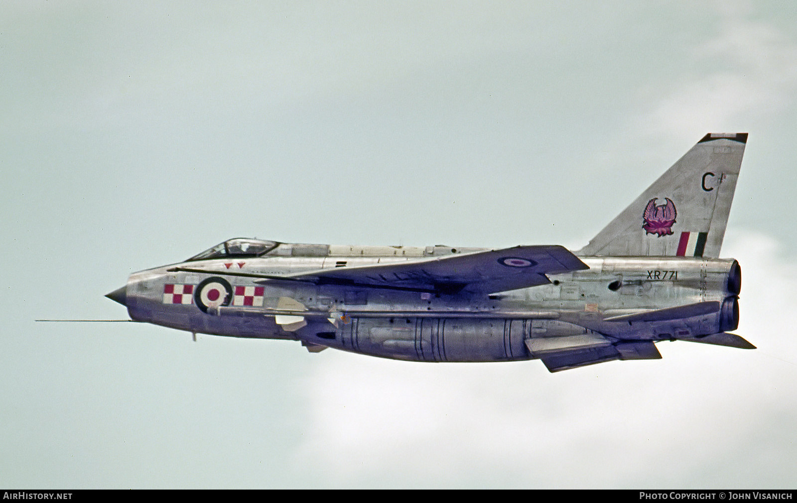 Aircraft Photo of XR771 | English Electric Lightning F6 | UK - Air Force | AirHistory.net #381302