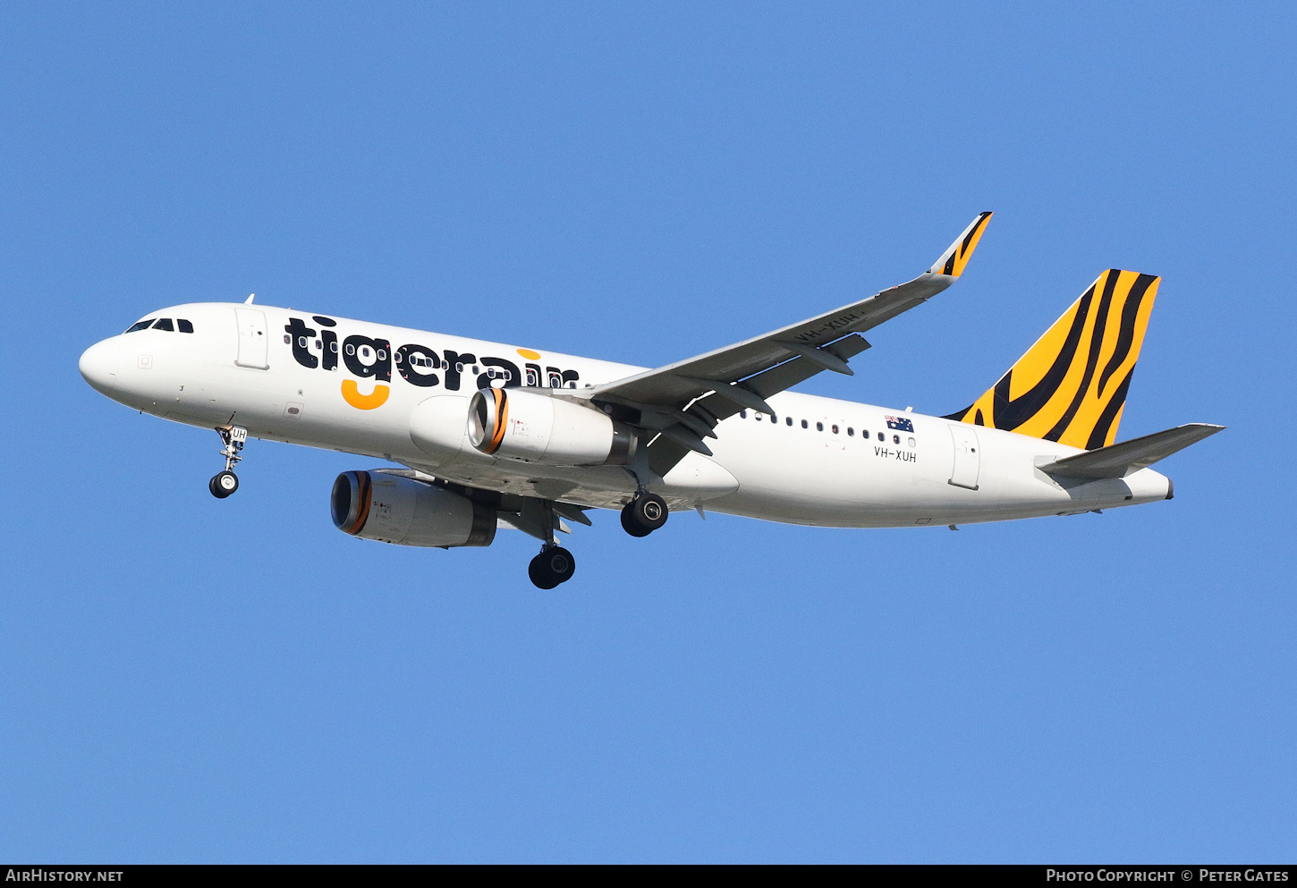Aircraft Photo of VH-XUH | Airbus A320-232 | Tigerair | AirHistory.net #381304