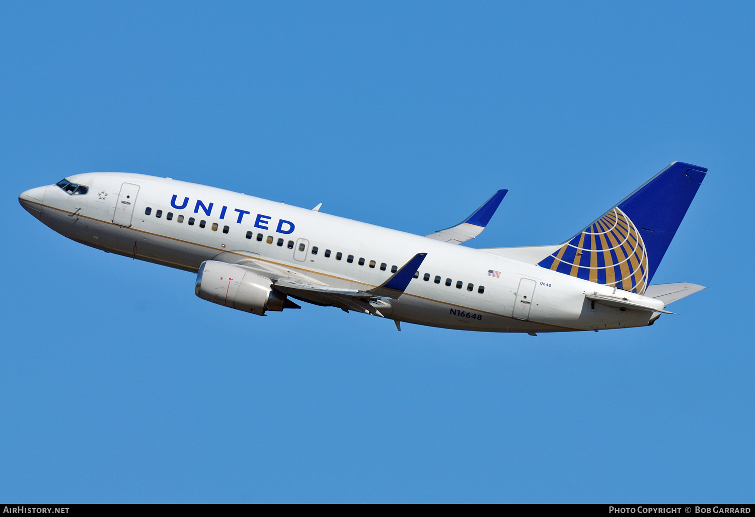 Aircraft Photo of N16648 | Boeing 737-524 | United Airlines | AirHistory.net #381305