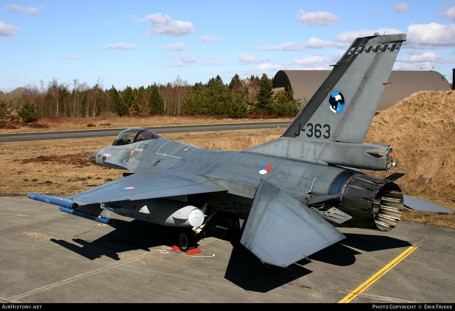 Aircraft Photo of J-363 | General Dynamics F-16AM Fighting Falcon | Netherlands - Air Force | AirHistory.net #381308