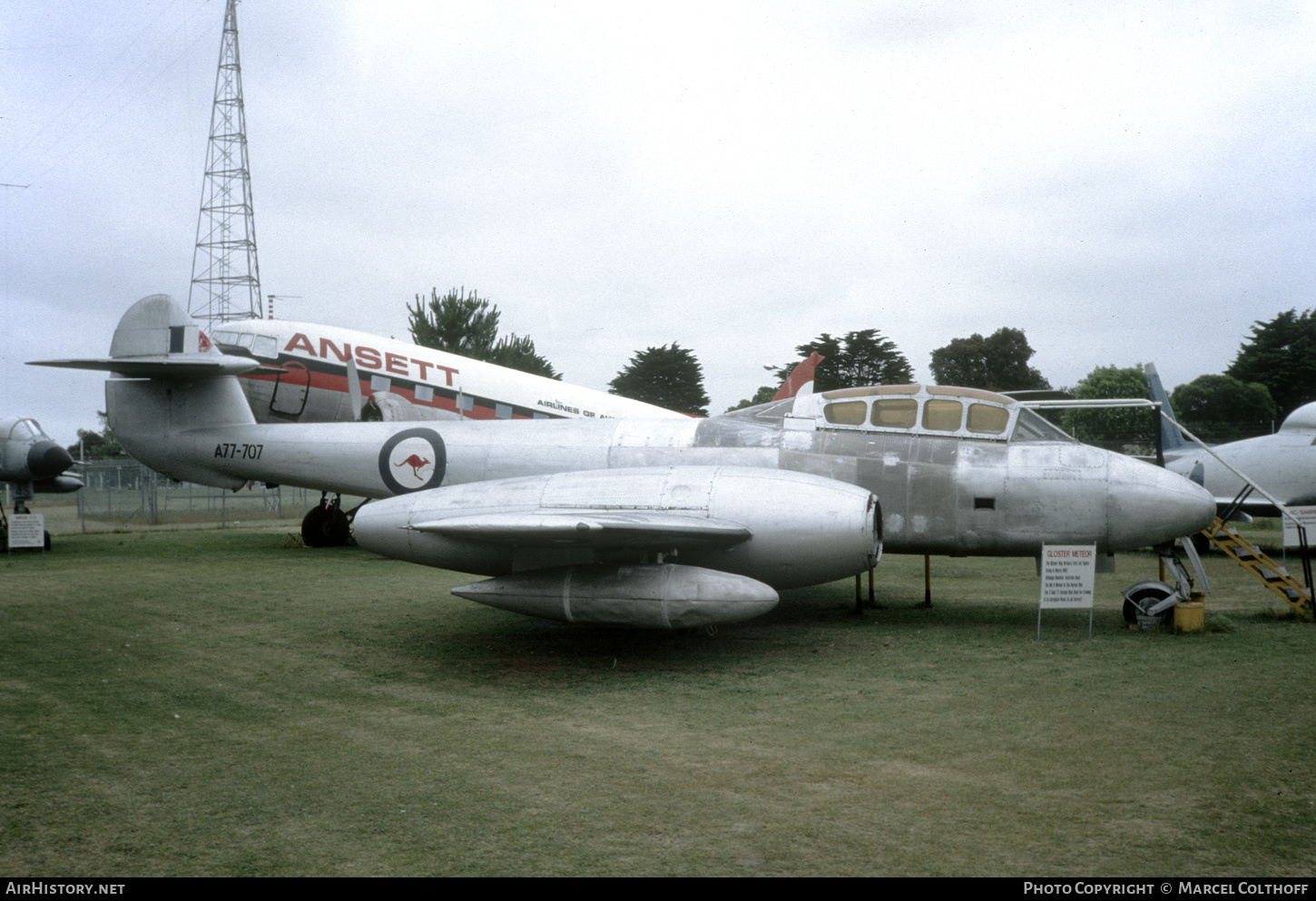 Aircraft Photo of A77-707 | Gloster Meteor T7 | Australia - Air Force | AirHistory.net #381320