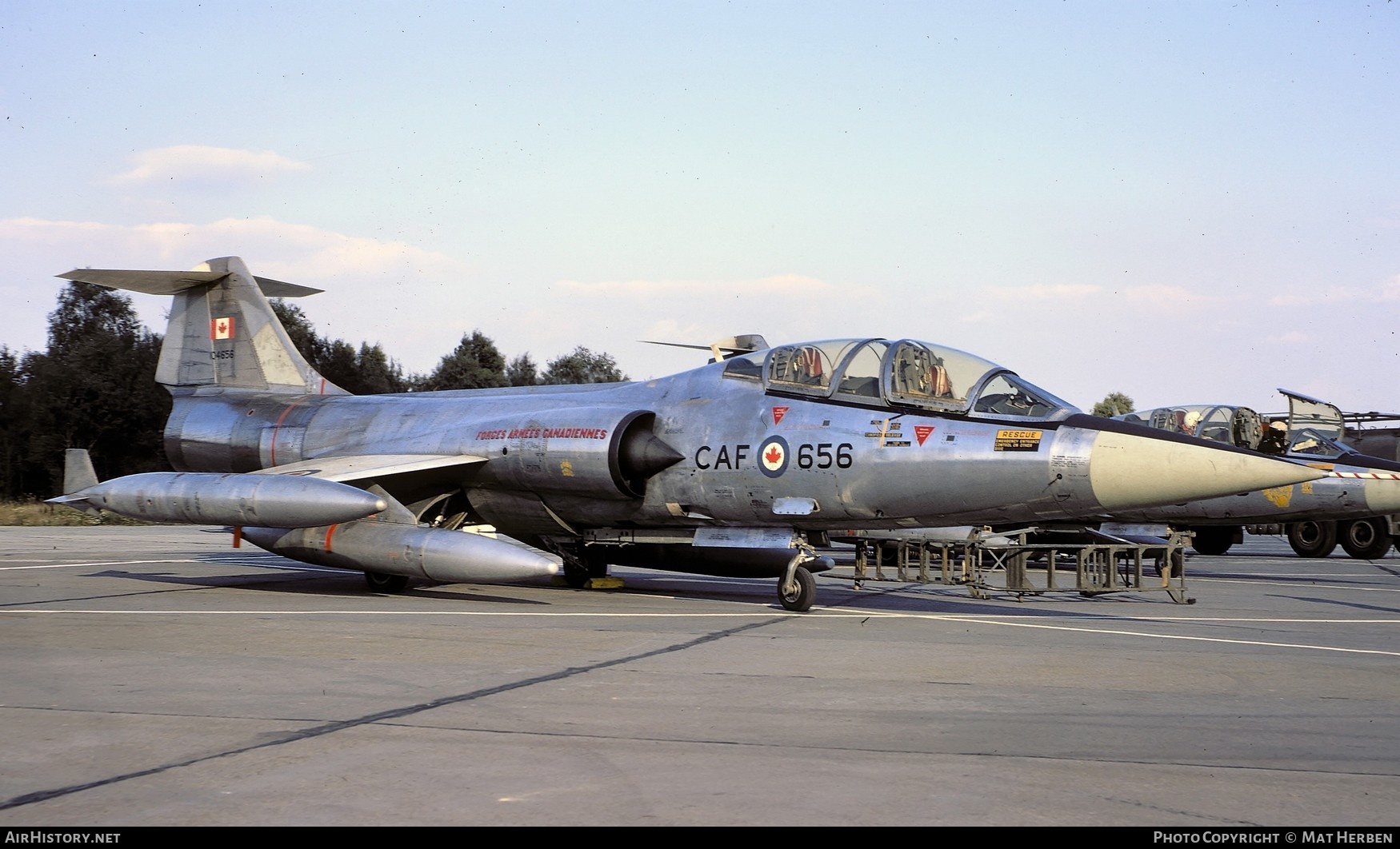 Aircraft Photo of 104656 | Lockheed CF-104D Starfighter Mk2 | Canada - Air Force | AirHistory.net #381324