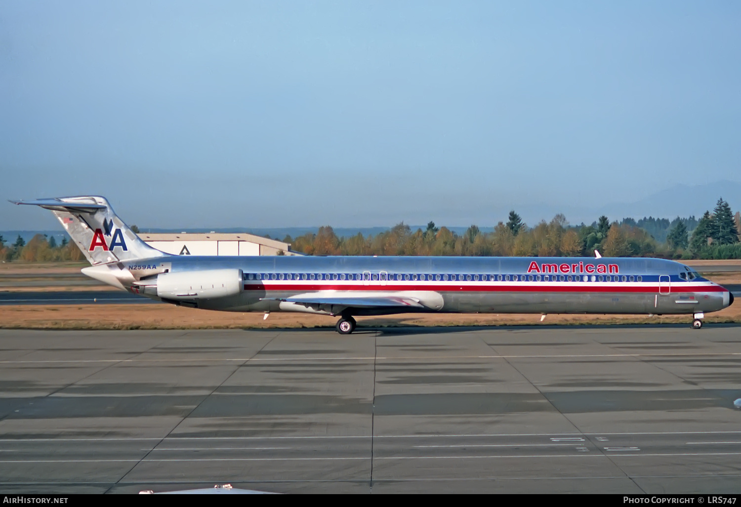 Aircraft Photo of N259AA | McDonnell Douglas MD-82 (DC-9-82) | American Airlines | AirHistory.net #381330
