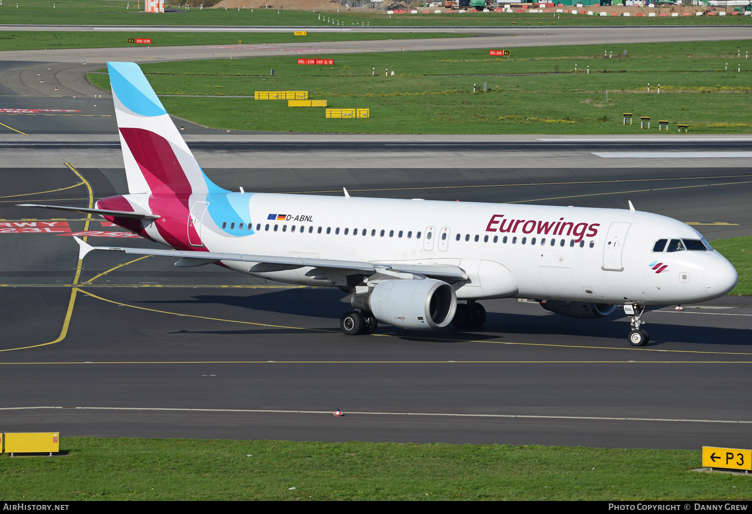 Aircraft Photo of D-ABNL | Airbus A320-214 | Eurowings | AirHistory.net #381347