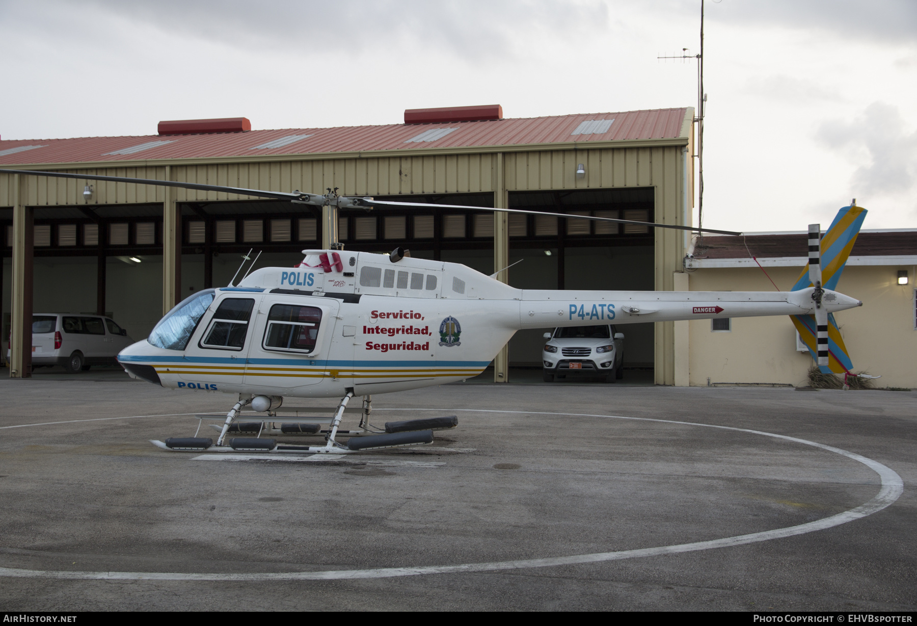 Aircraft Photo of P4-ATS | Bell 206B-3 JetRanger III | Korps Politie Aruba | AirHistory.net #381354