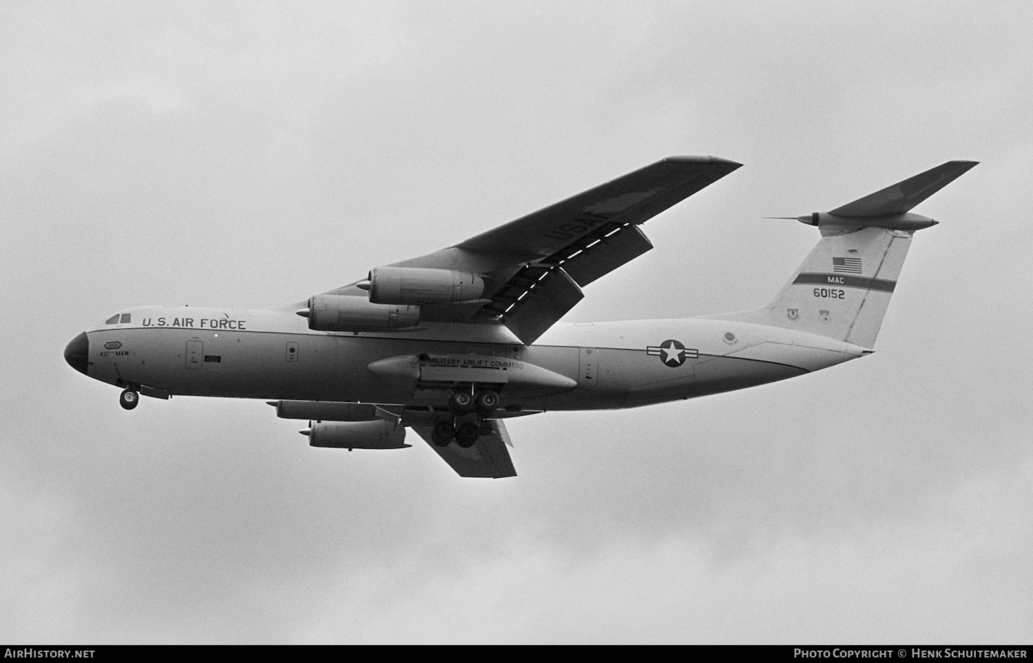 Aircraft Photo of 66-0152 / 60152 | Lockheed C-141A Starlifter | USA - Air Force | AirHistory.net #381377