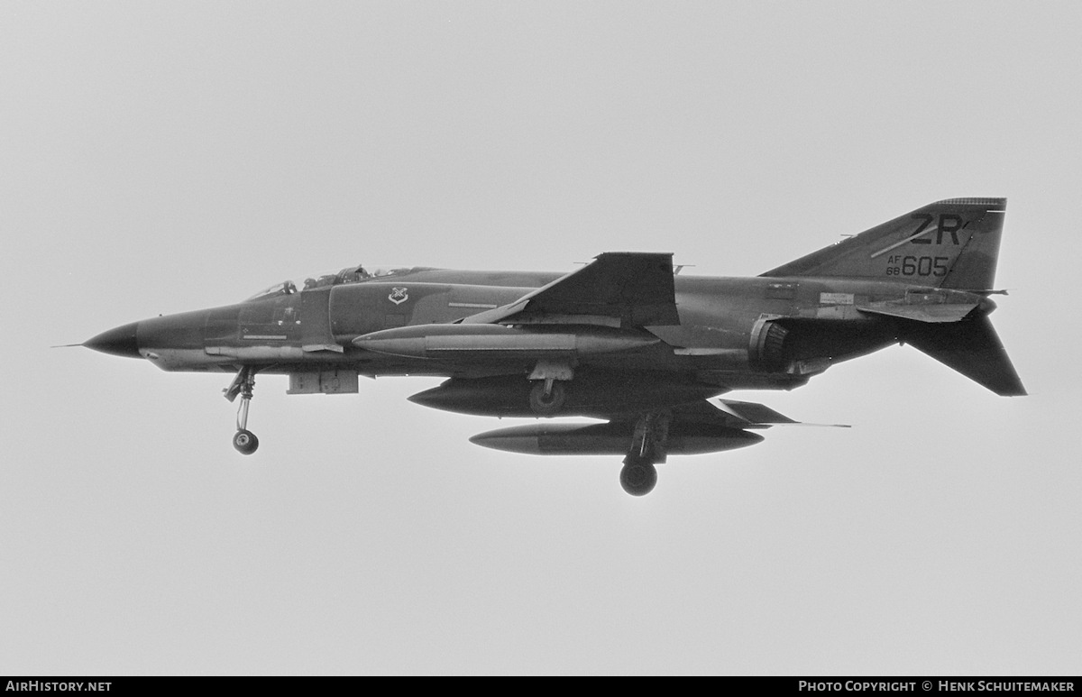 Aircraft Photo of 68-0605 / AF68-605 | McDonnell Douglas RF-4C Phantom II | USA - Air Force | AirHistory.net #381380