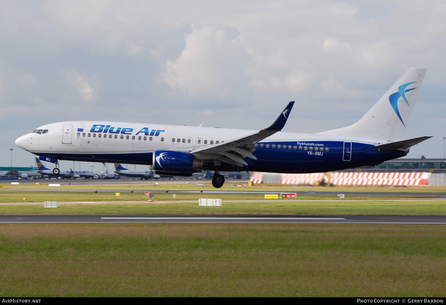 Aircraft Photo of YR-BMJ | Boeing 737-82R | Blue Air | AirHistory.net #381393