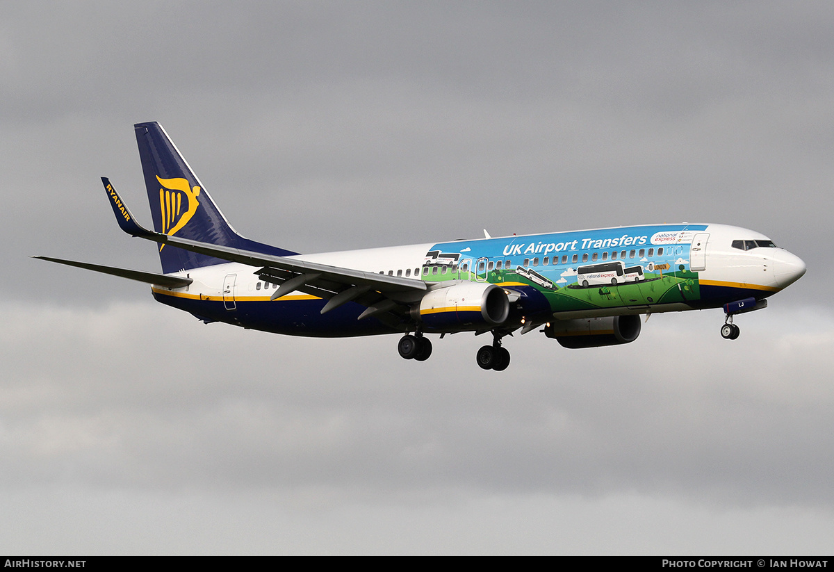 Aircraft Photo of EI-DLJ | Boeing 737-8AS | Ryanair | AirHistory.net #381399