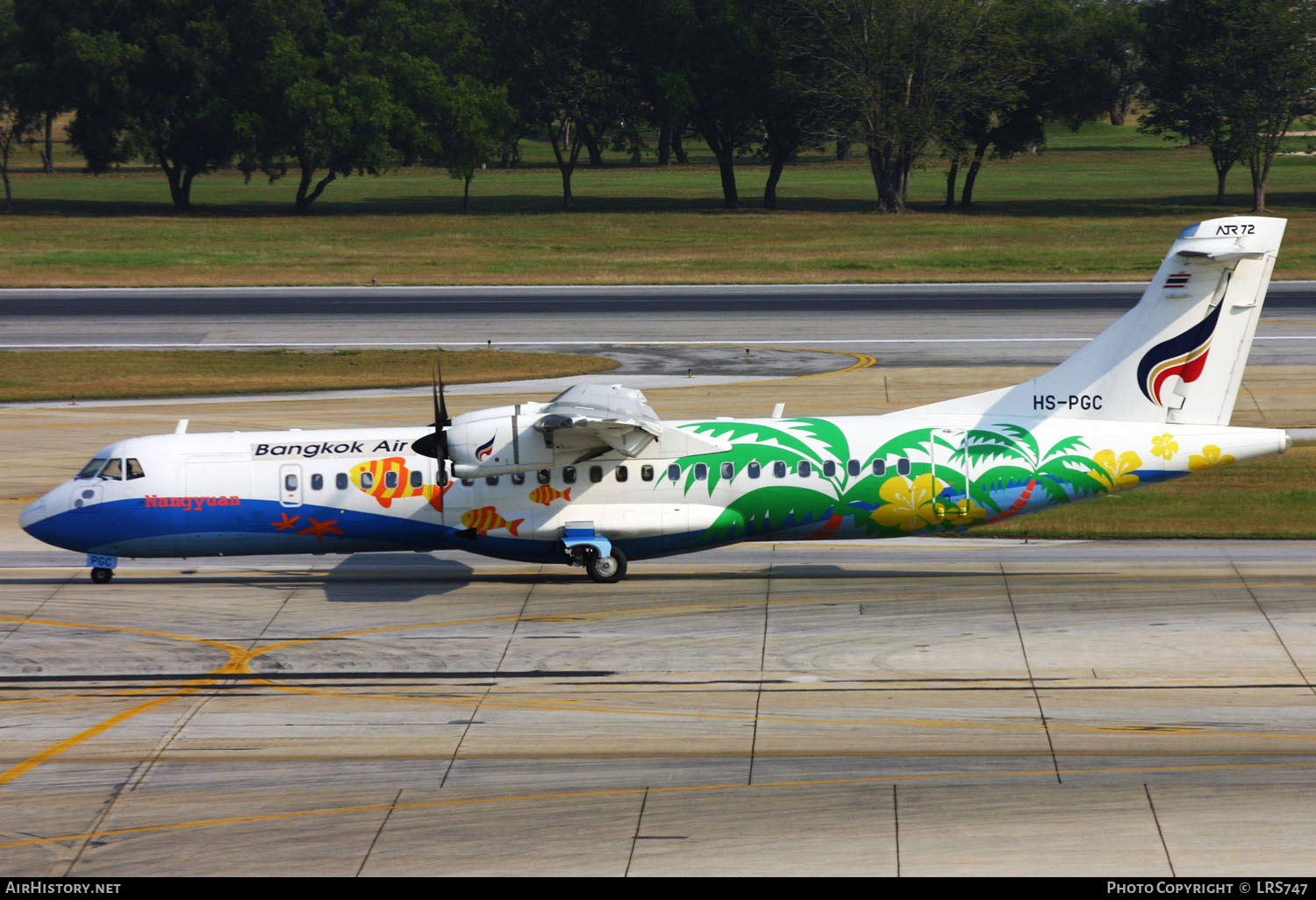Aircraft Photo of HS-PGC | ATR ATR-72-500 (ATR-72-212A) | Bangkok Airways | AirHistory.net #381408
