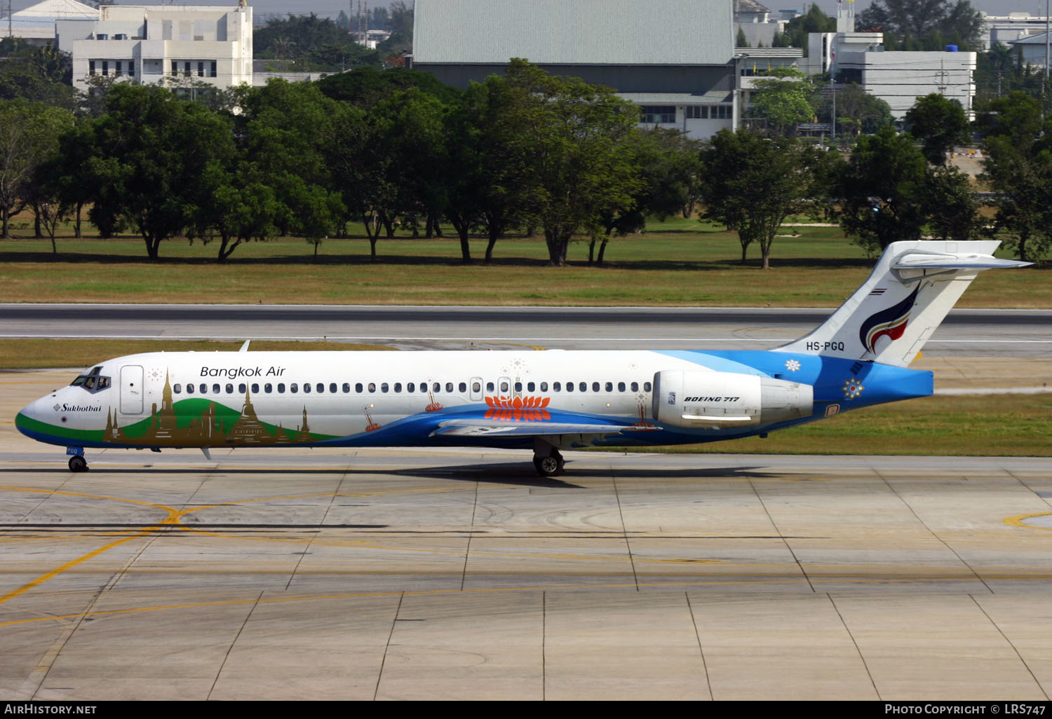 Aircraft Photo of HS-PGQ | Boeing 717-231 | Bangkok Airways | AirHistory.net #381409