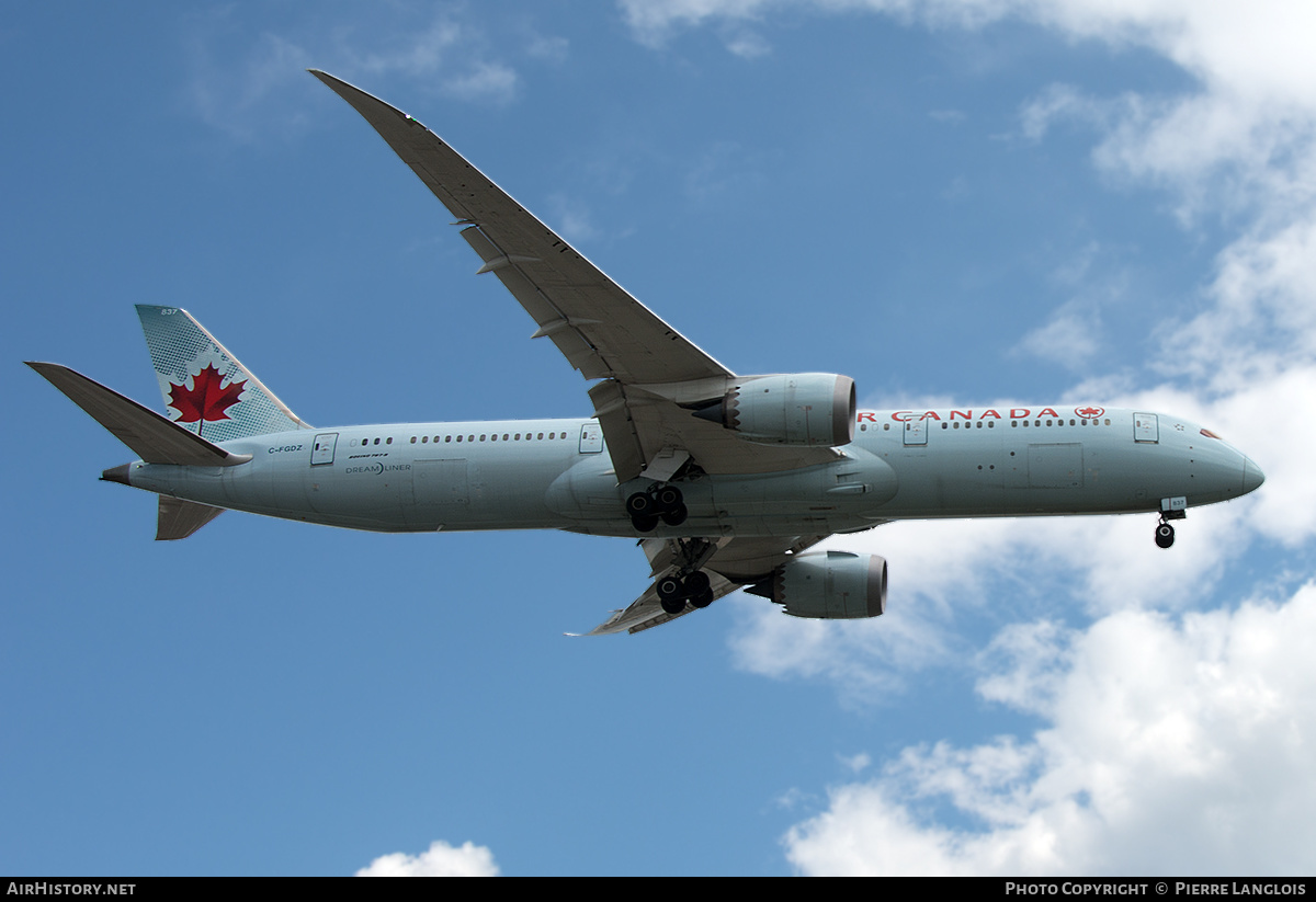 Aircraft Photo of C-FGDZ | Boeing 787-9 Dreamliner | Air Canada | AirHistory.net #381413