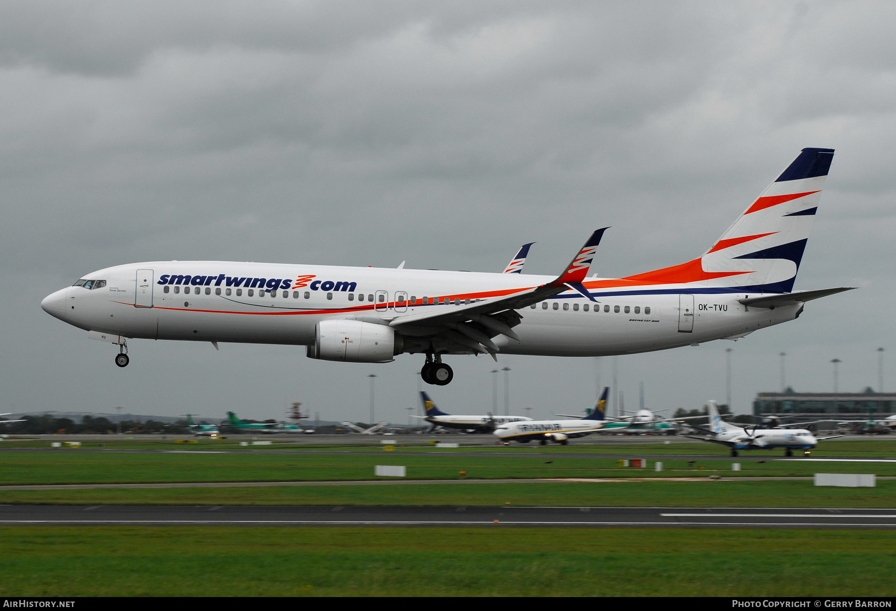 Aircraft Photo of OK-TVU | Boeing 737-86N | Smartwings | AirHistory.net #381414