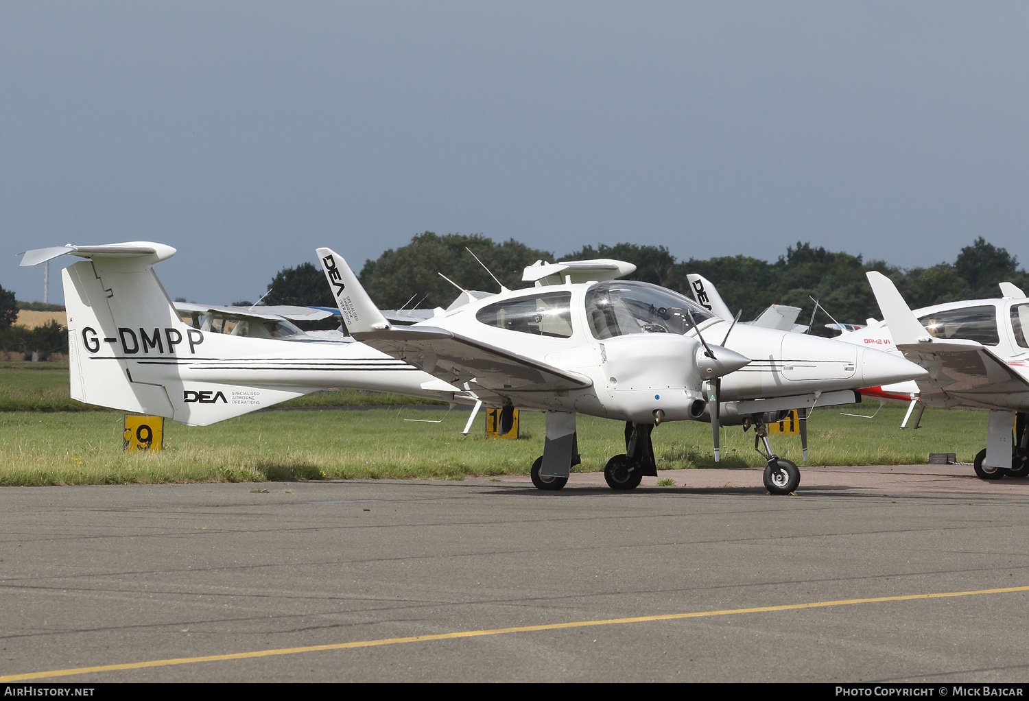 Aircraft Photo of G-DMPP | Diamond DA42 MPP Guardian | DEA Specialised Airborne Operations | AirHistory.net #381422