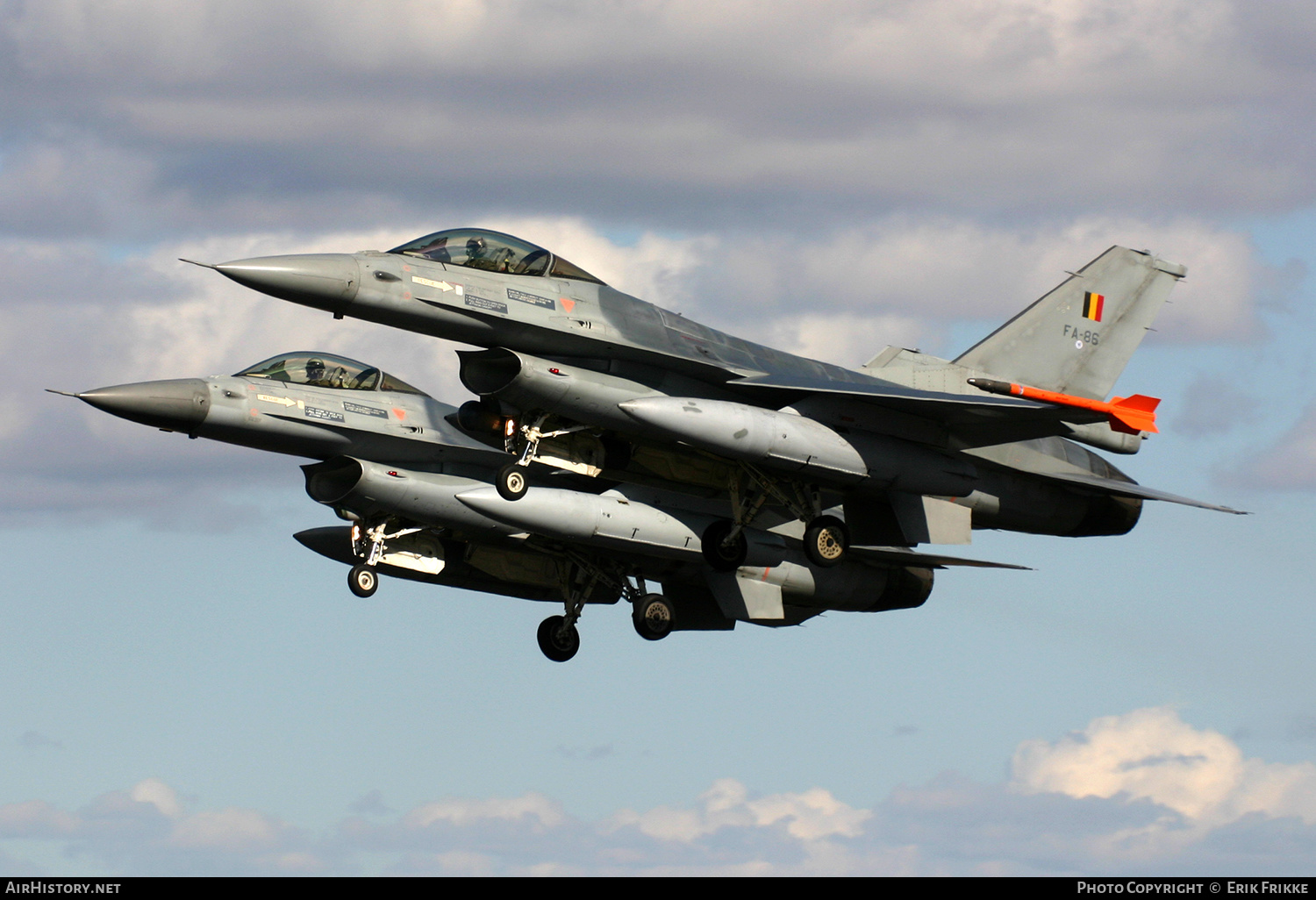 Aircraft Photo of FA-86 | General Dynamics F-16AM Fighting Falcon | Belgium - Air Force | AirHistory.net #381436
