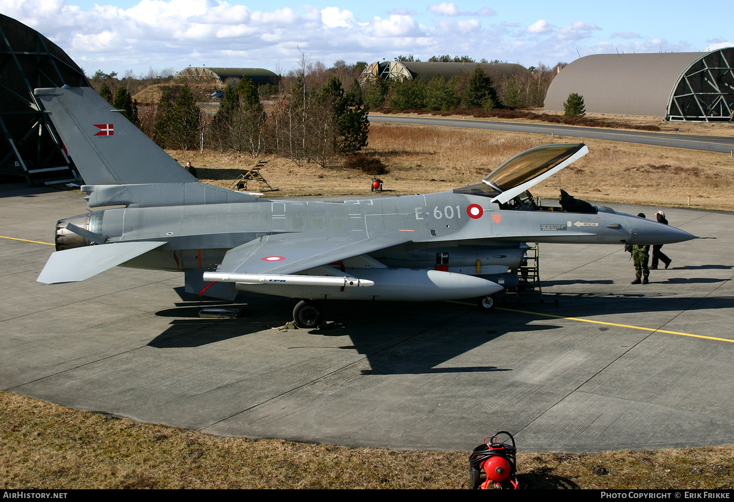 Aircraft Photo of E-601 | General Dynamics F-16AM Fighting Falcon | Denmark - Air Force | AirHistory.net #381437