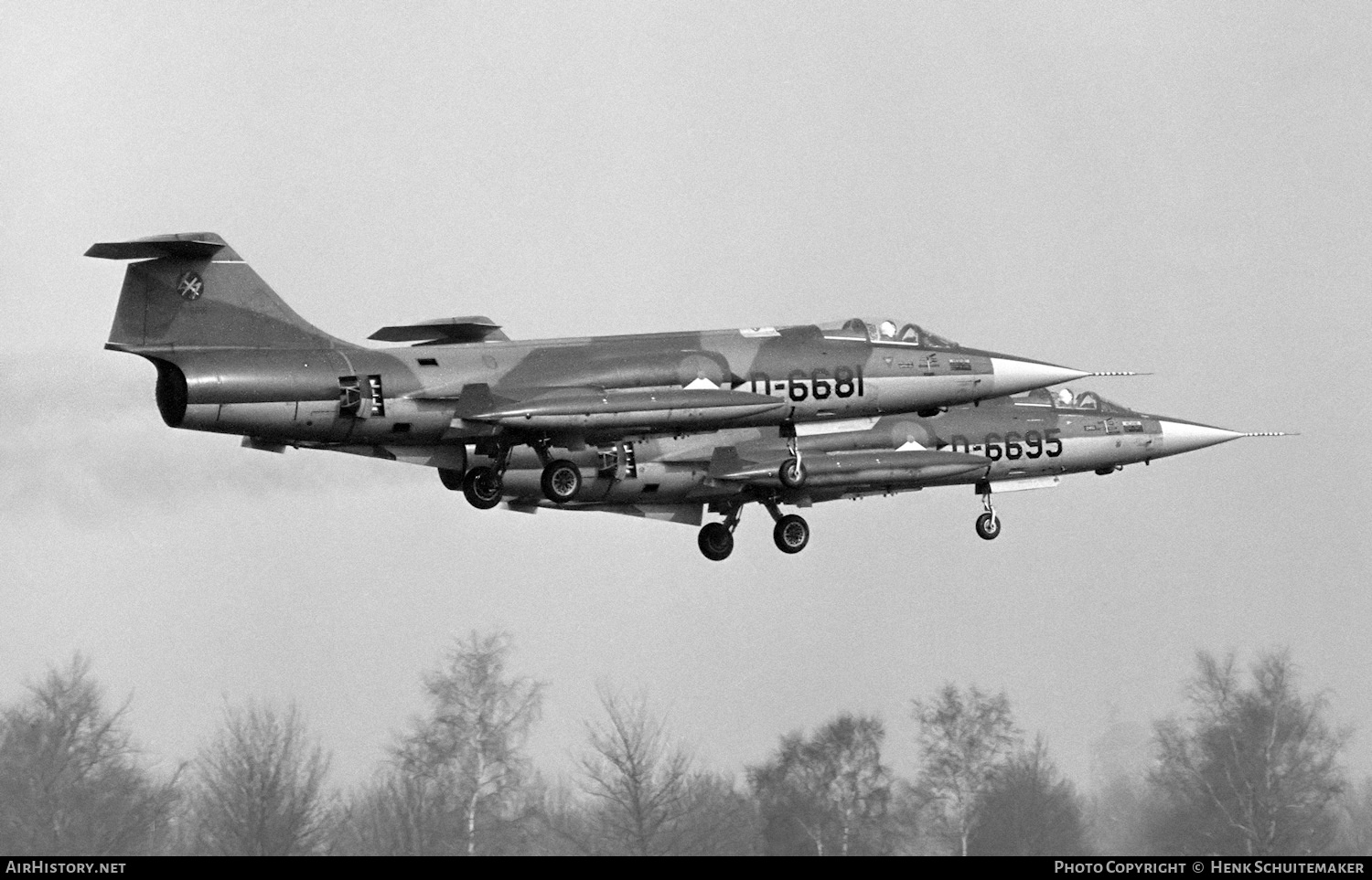Aircraft Photo of D-6681 | Lockheed F-104G Starfighter | Netherlands - Air Force | AirHistory.net #381464