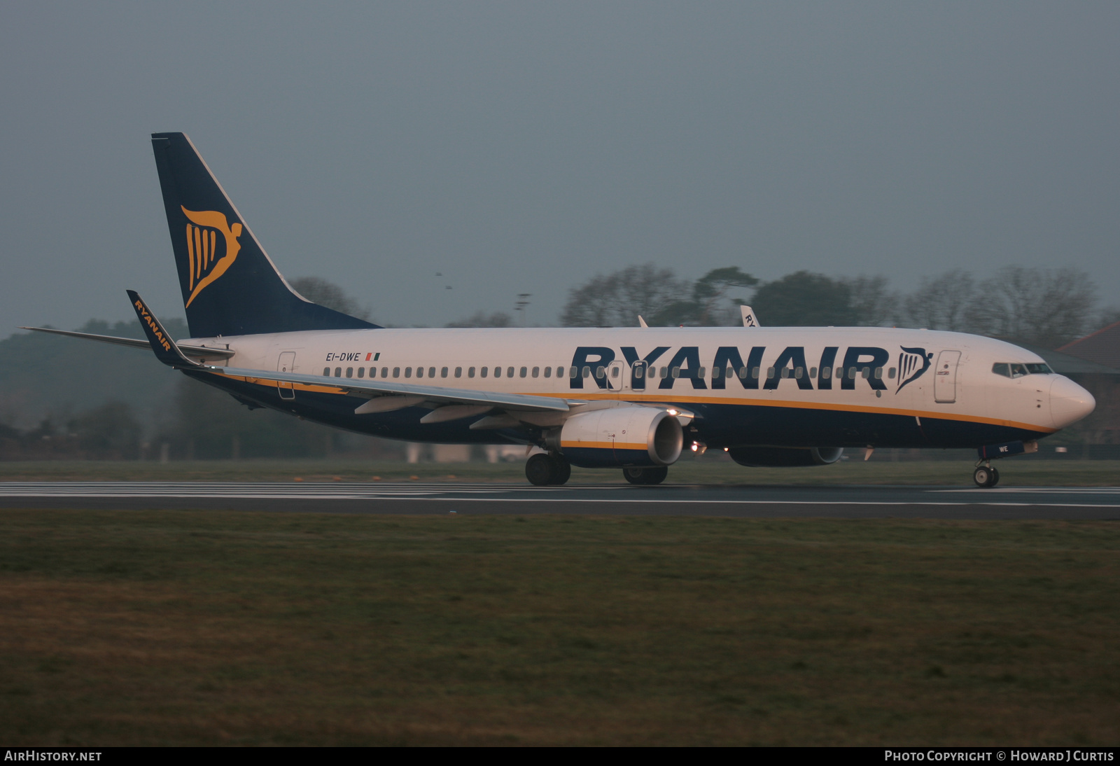 Aircraft Photo of EI-DWE | Boeing 737-8AS | Ryanair | AirHistory.net #381469