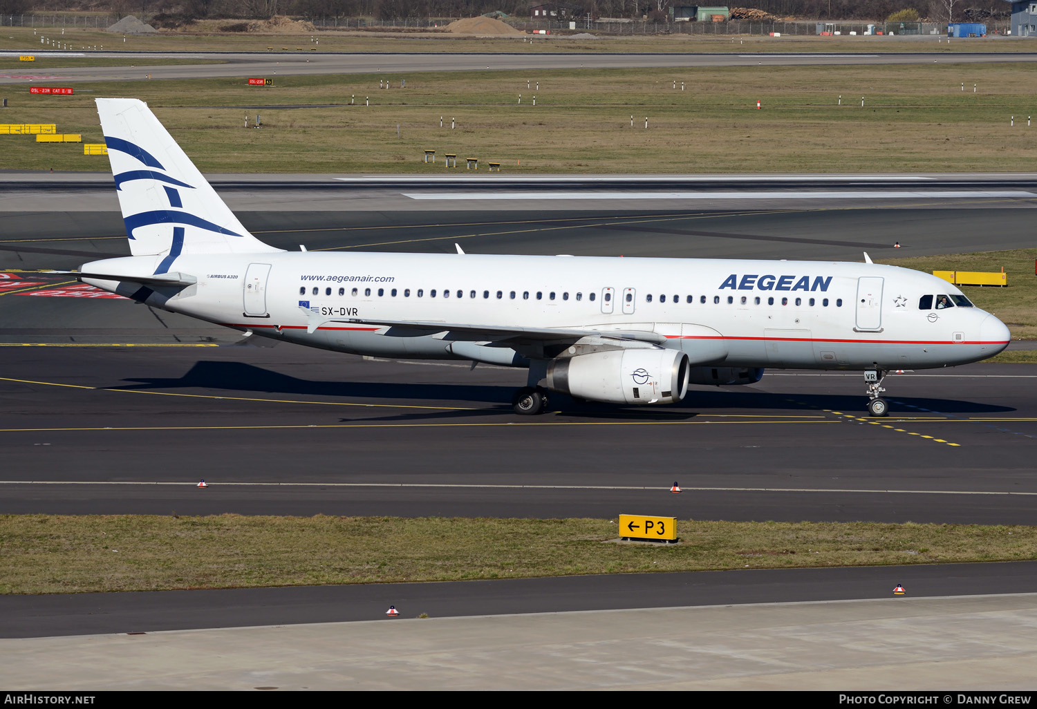 Aircraft Photo of SX-DVR | Airbus A320-232 | Aegean Airlines | AirHistory.net #381489