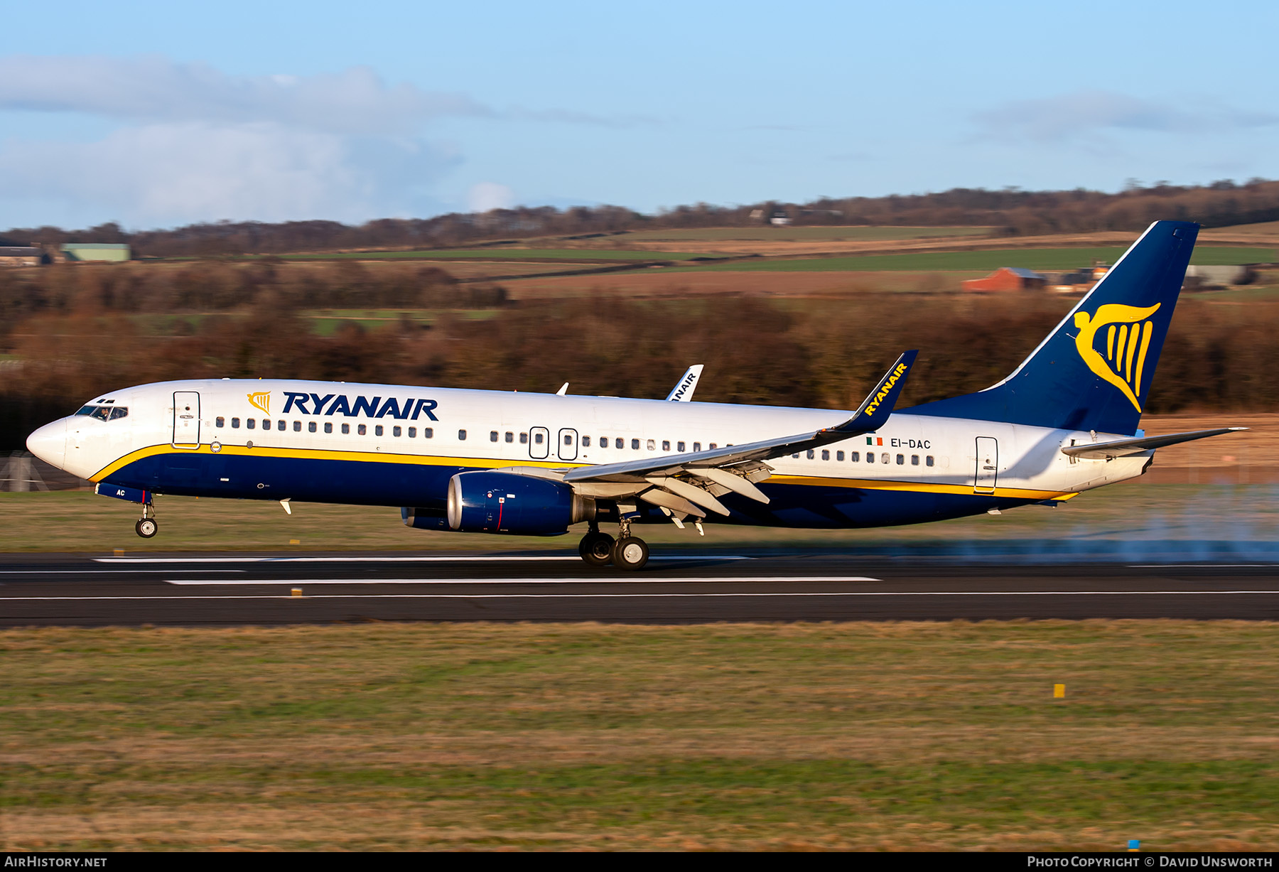 Aircraft Photo of EI-DAC | Boeing 737-8AS | Ryanair | AirHistory.net #381501