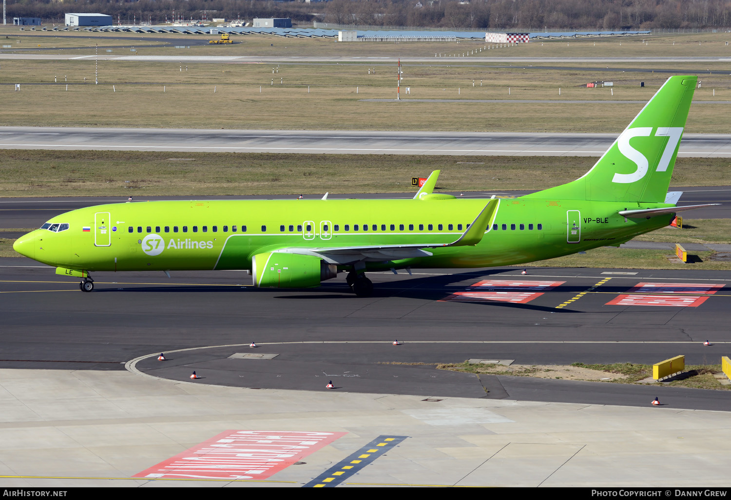 Aircraft Photo of VP-BLE | Boeing 737-8Q8 | S7 Airlines | AirHistory.net #381548