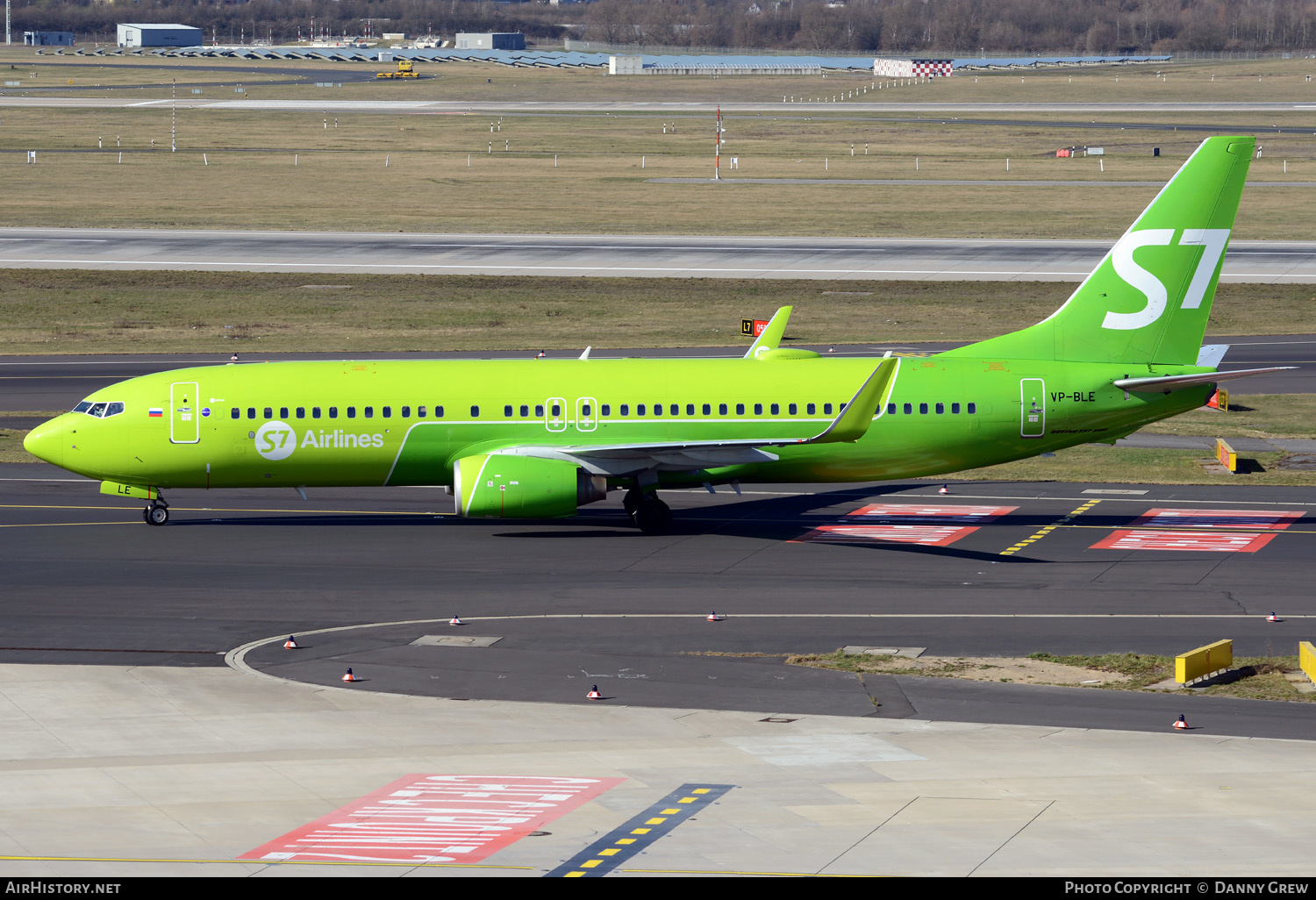Aircraft Photo of VP-BLE | Boeing 737-8Q8 | S7 Airlines | AirHistory.net #381548