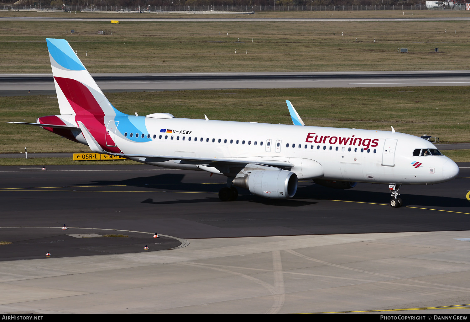 Aircraft Photo of D-AEWF | Airbus A320-214 | Eurowings | AirHistory.net #381550