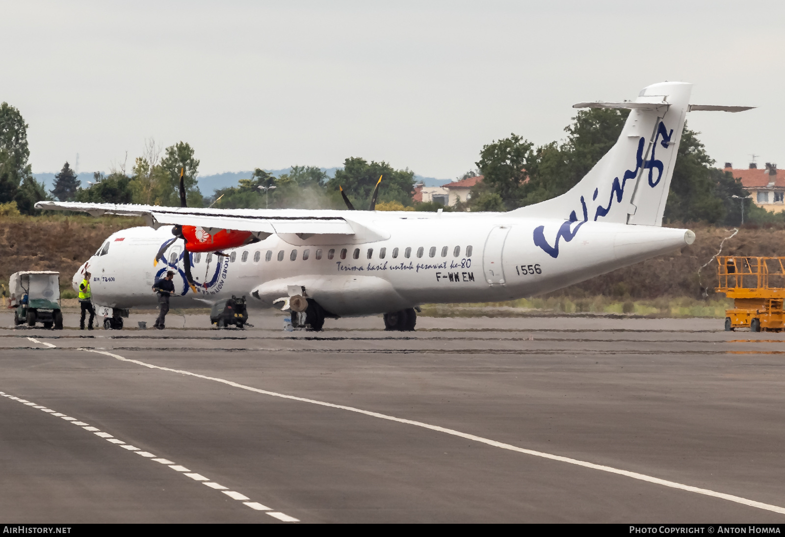 Aircraft Photo of F-WWEM | ATR ATR-72-600 (ATR-72-212A) | Wings Air | AirHistory.net #381560