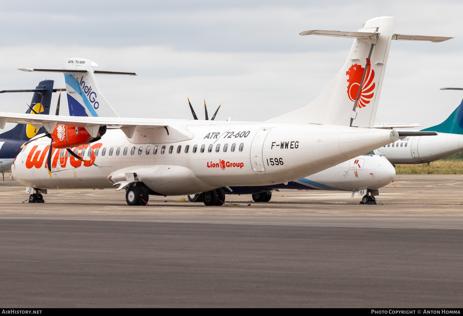 Aircraft Photo of F-WWEG | ATR ATR-72-600 (ATR-72-212A) | Wings Air | AirHistory.net #381568