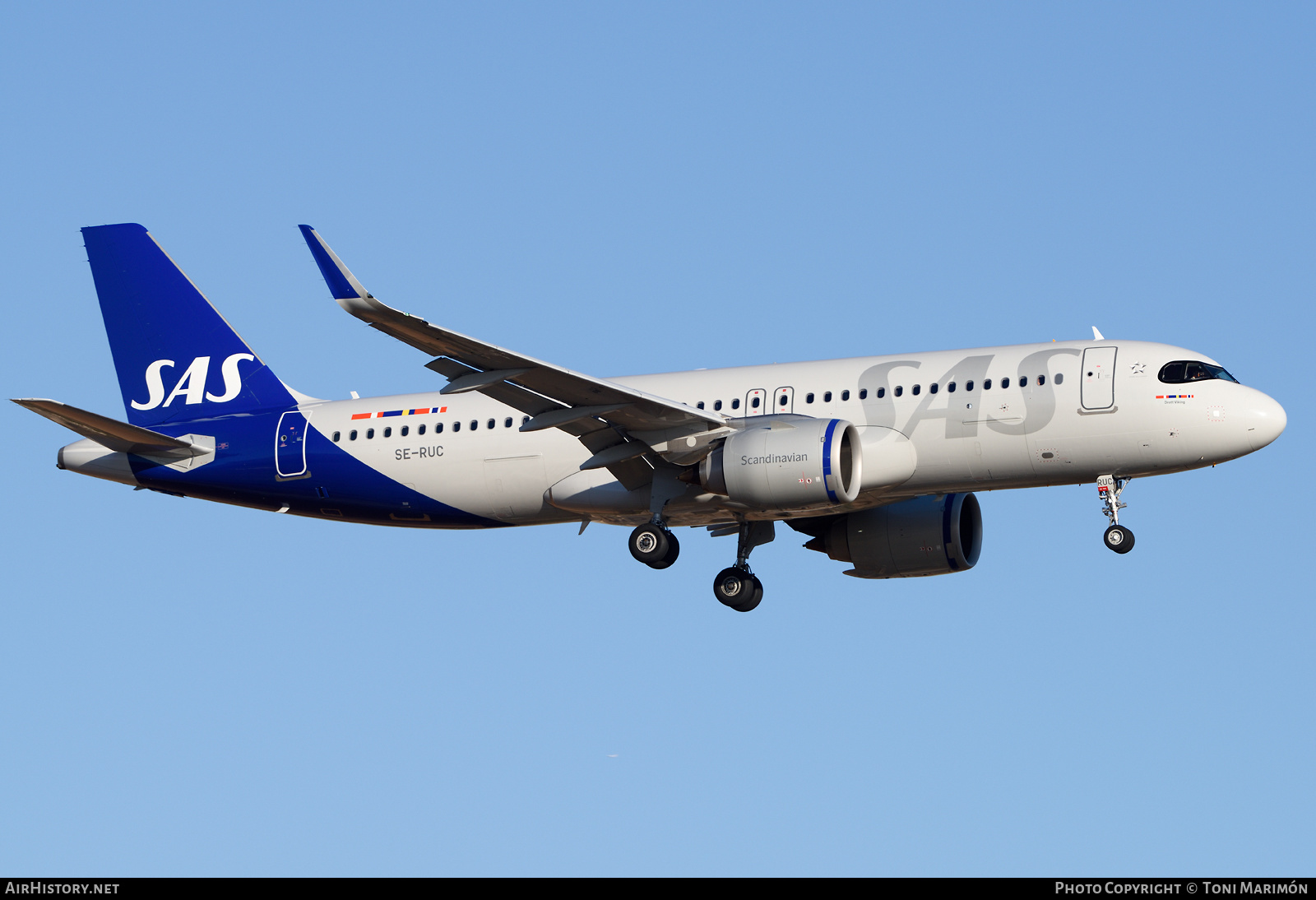 Aircraft Photo of SE-RUC | Airbus A320-251N | Scandinavian Airlines - SAS | AirHistory.net #381589
