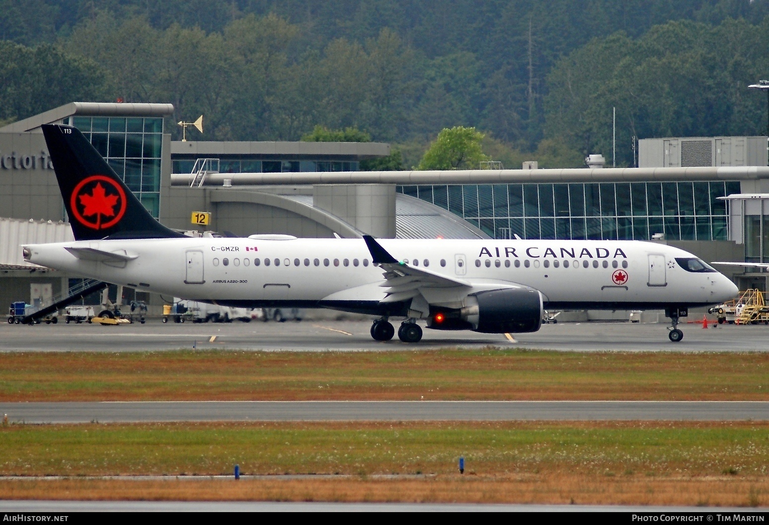 Aircraft Photo of C-GMZR | Airbus A220-371 (BD-500-1A11) | Air Canada | AirHistory.net #381596