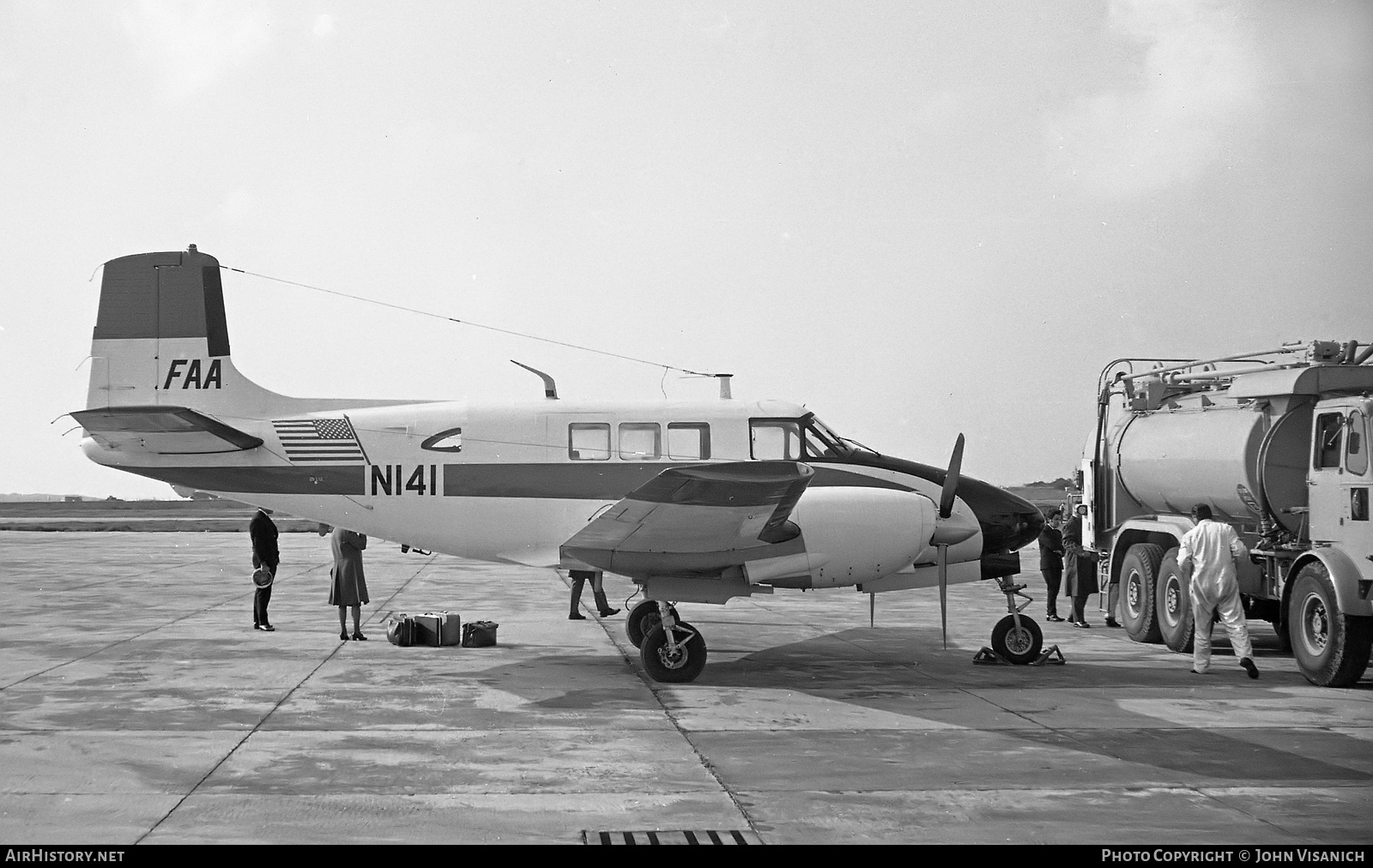 Aircraft Photo of N141 | Beech U-8F Seminole (65) | FAA - Federal Aviation Administration | AirHistory.net #381602