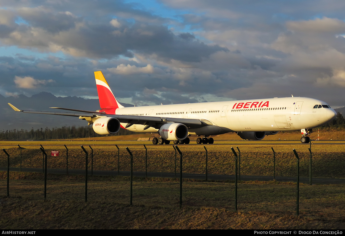 Aircraft Photo of EC-INO | Airbus A340-642 | Iberia | AirHistory.net #381619