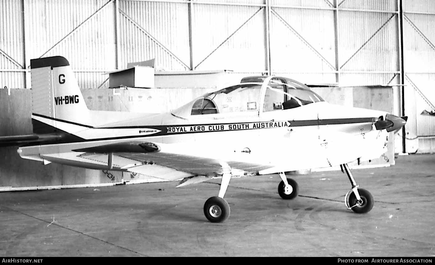 Aircraft Photo of VH-BWG | Victa Airtourer 100 | Royal Aero Club of South Australia | AirHistory.net #381625